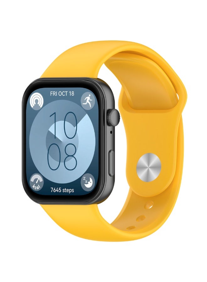 HW 4PCS compatible with Huawei Watch Fit 3/Fit 4/Fit 4 Pro reverse buckle silicone strap/buckle strap - Image 4